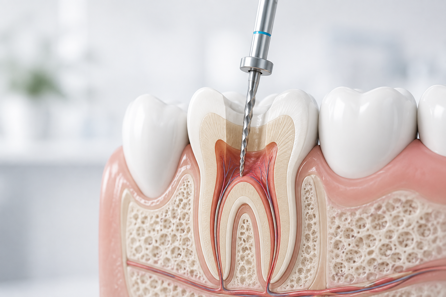 Endodoncia – ošetrenie koreňových kanálikov zuba v micro100ma Senec